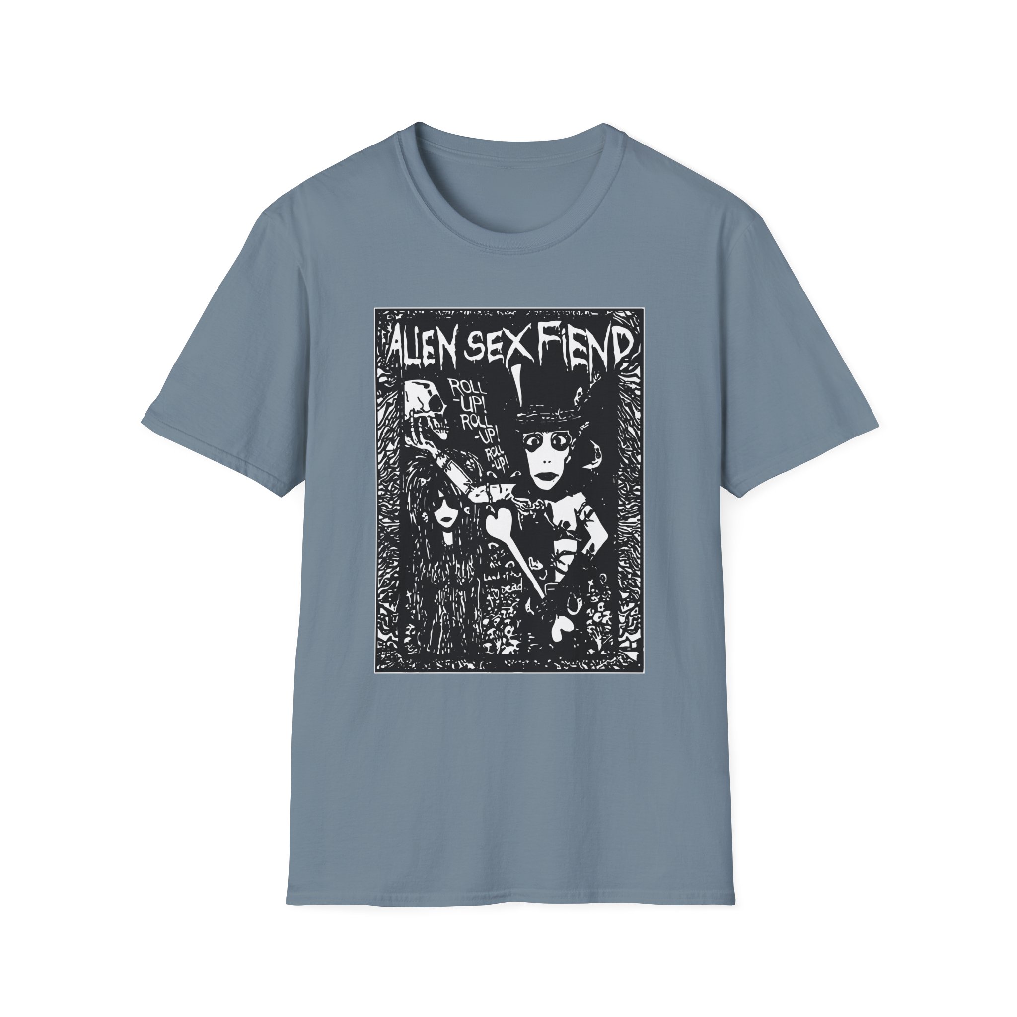 Alien Sex Fiend Land of the Living Dead Unisex Softstyle T-Shirt