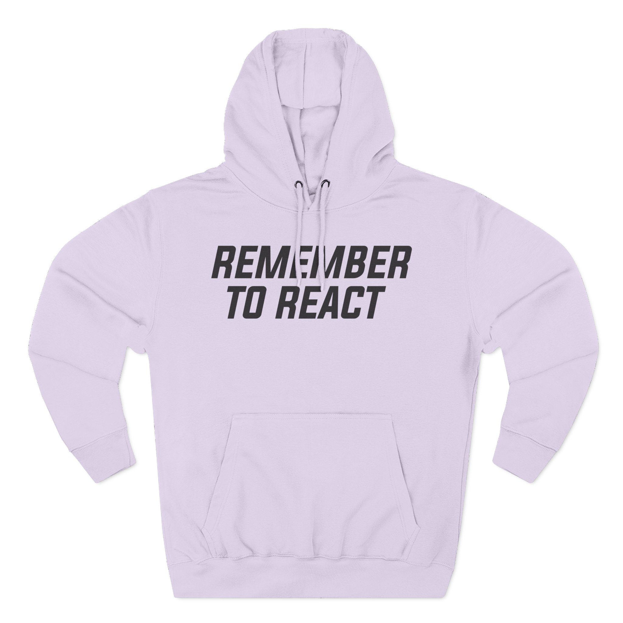 Jenny Holzer Remember to React Three-Panel Fleece Hoodie