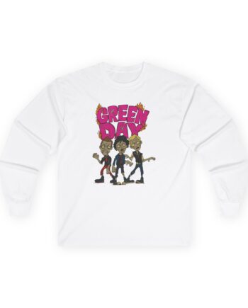 Green Day Walking Green Day Zombie Unisex Ultra Cotton Long Sleeve Tee