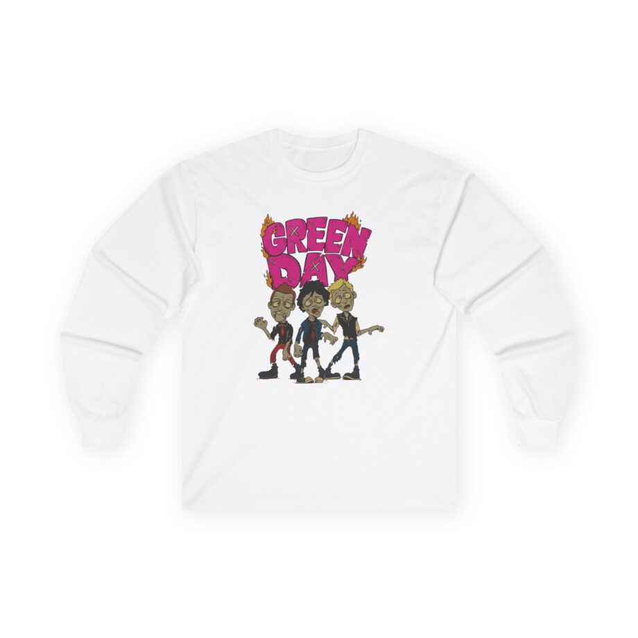Green Day Walking Green Day Zombie Unisex Ultra Cotton Long Sleeve Tee