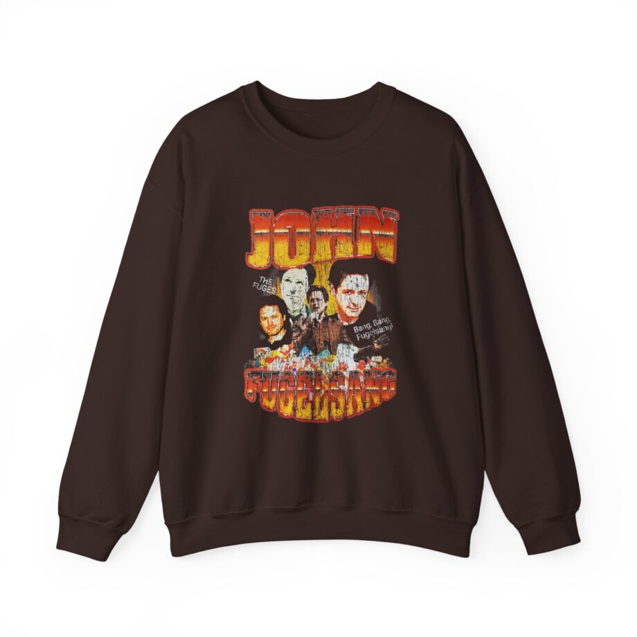 Fugees John Fugelsang From Sirius Xm the Bonfire Distressed Unisex Heavy Blend™ Crewneck Sweatshirt