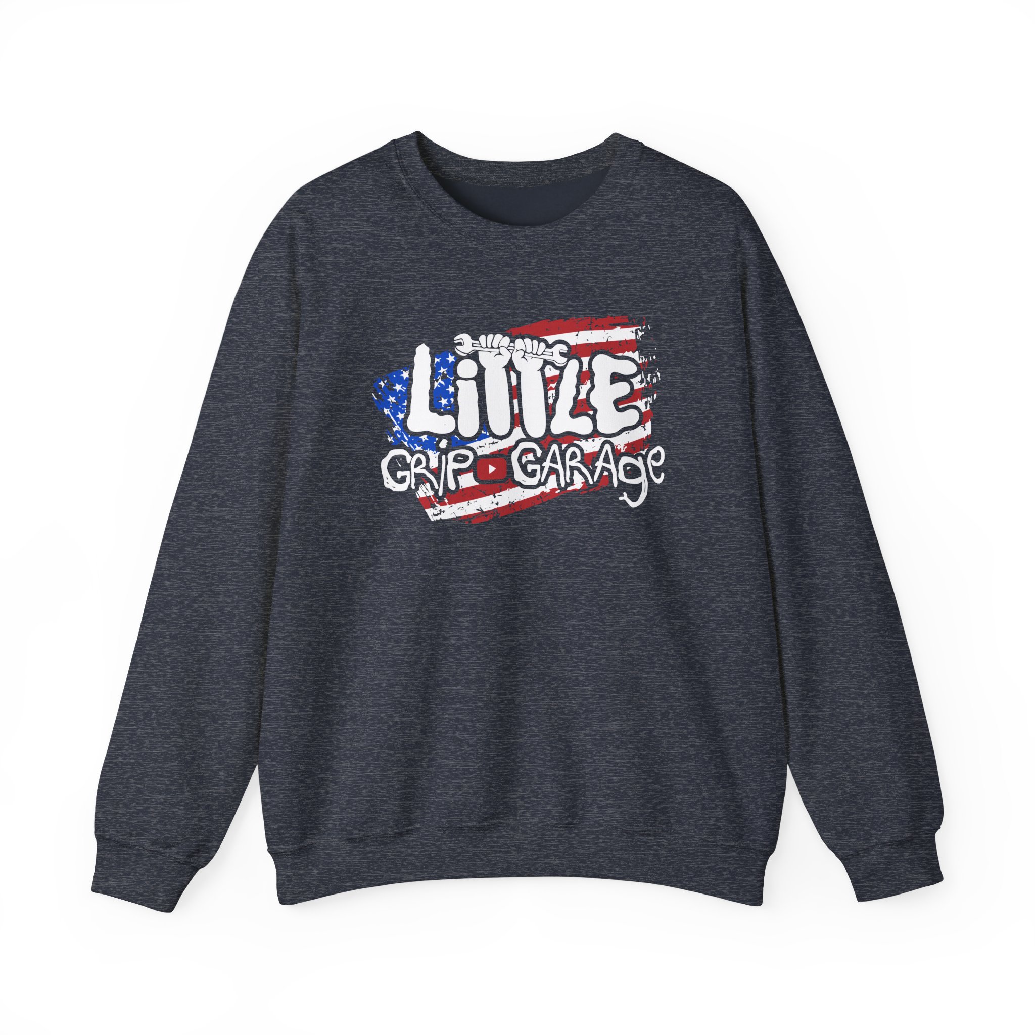 Vicegripgarage Little Grip Garage Unisex Heavy Blendâ„¢ Crewneck Sweatshirt