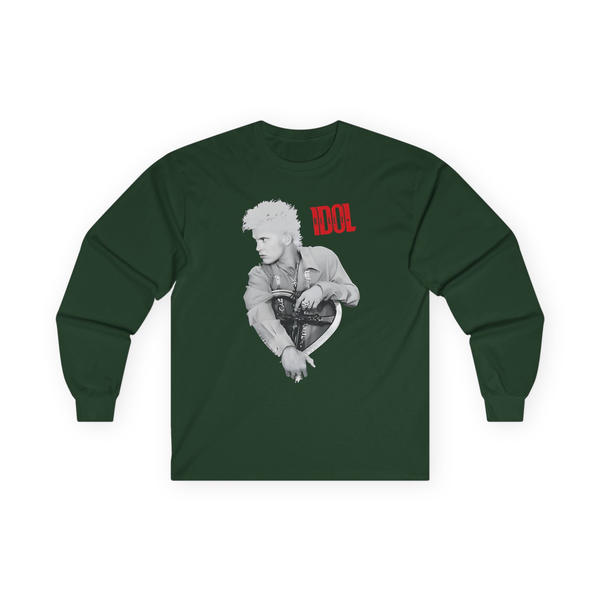 Billy Idol Heart Unisex Ultra Cotton Long Sleeve Tee