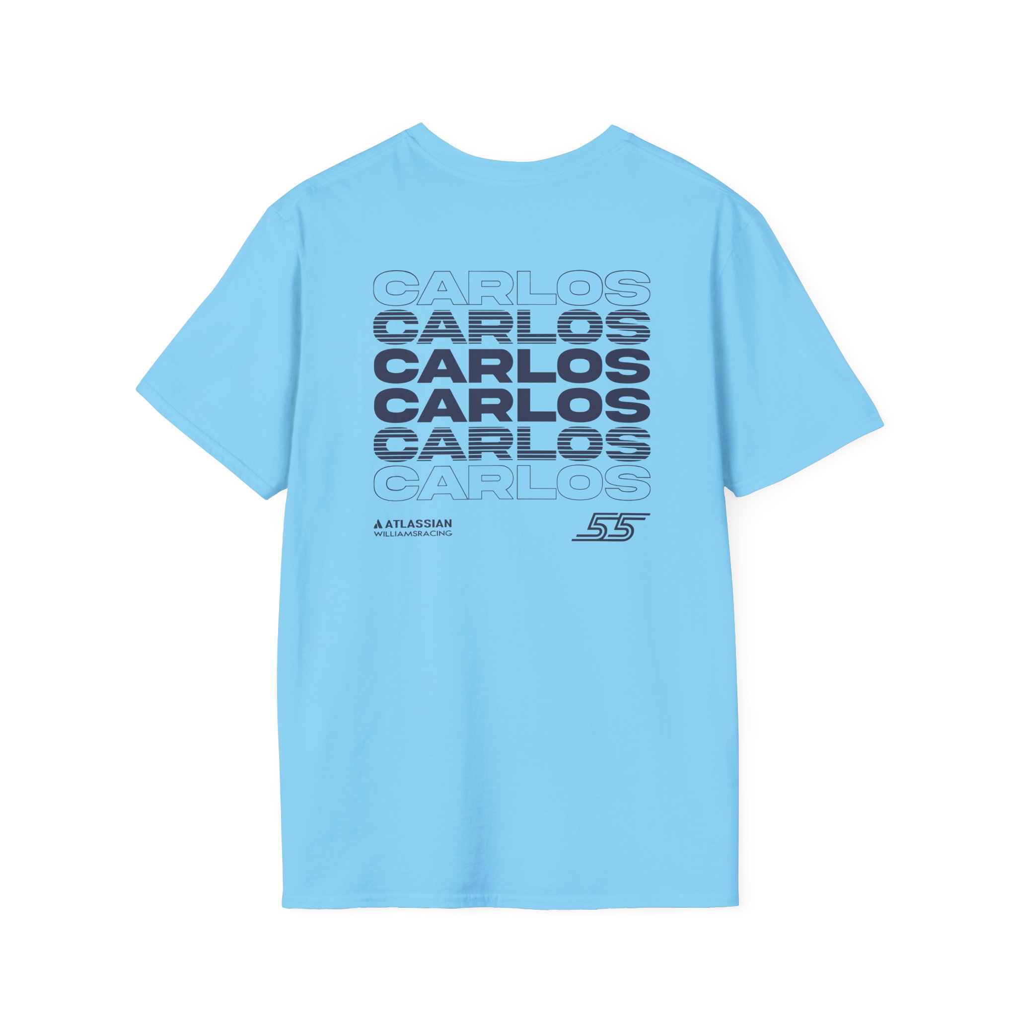 Carlos Sainz Atlassian Williams Racing Unisex Softstyle T-Shirt