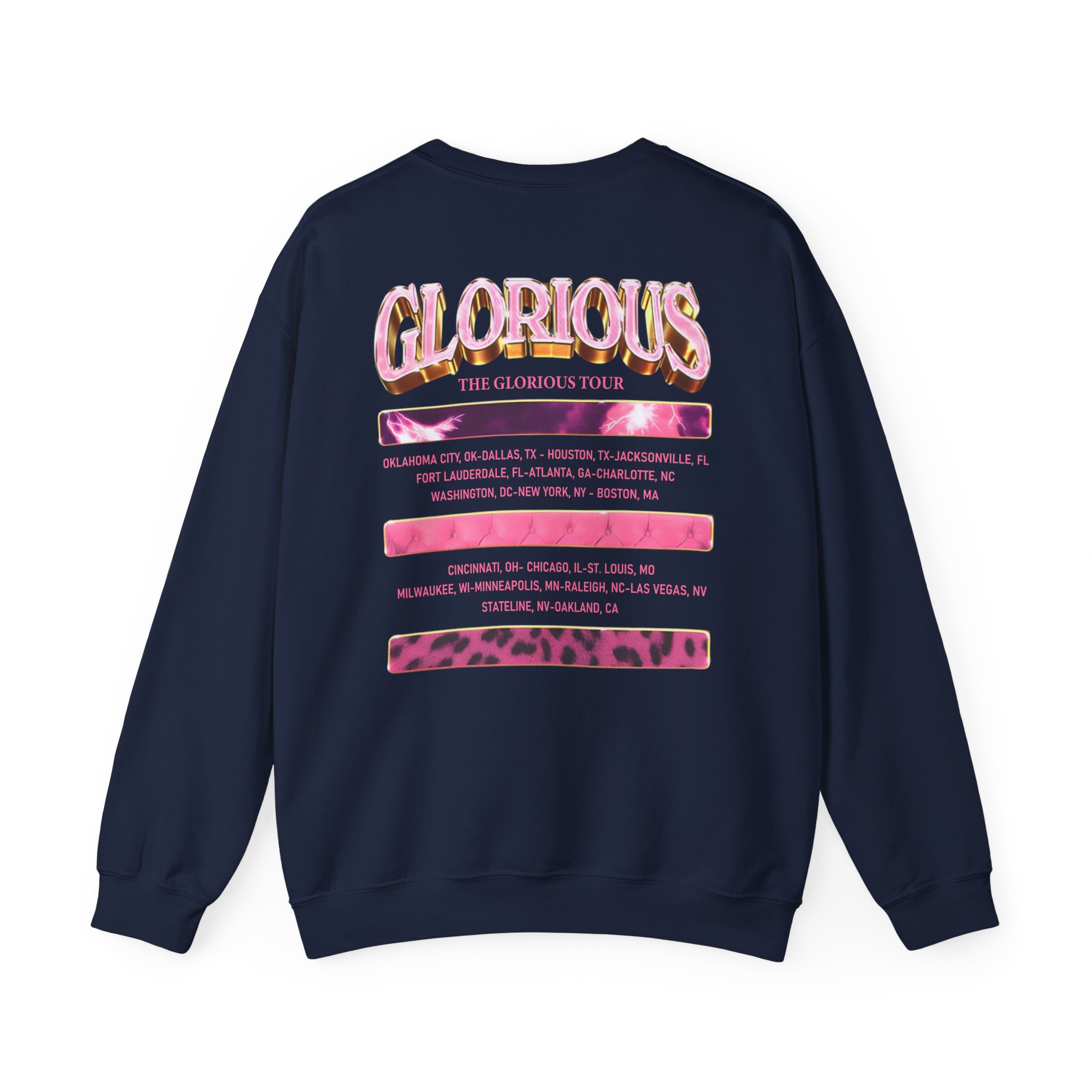 Glorilla Glorious Tour From Memphis Unisex Heavy Blendâ„¢ Crewneck Sweatshirt