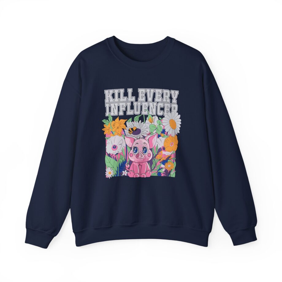 Meatcanyon Kill Every Iuencers Unisex Heavy Blend™ Crewneck Sweatshirt