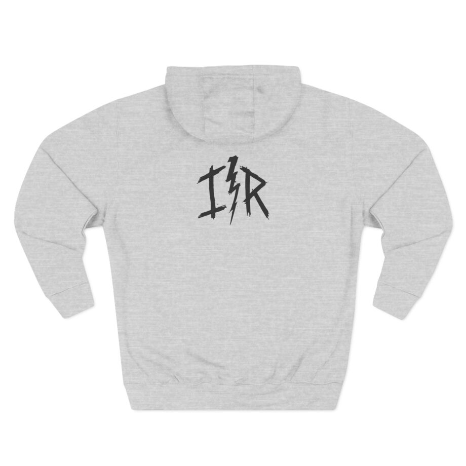 Iron Reagan Finger On The Button Three-Panel Fleece Hoodie