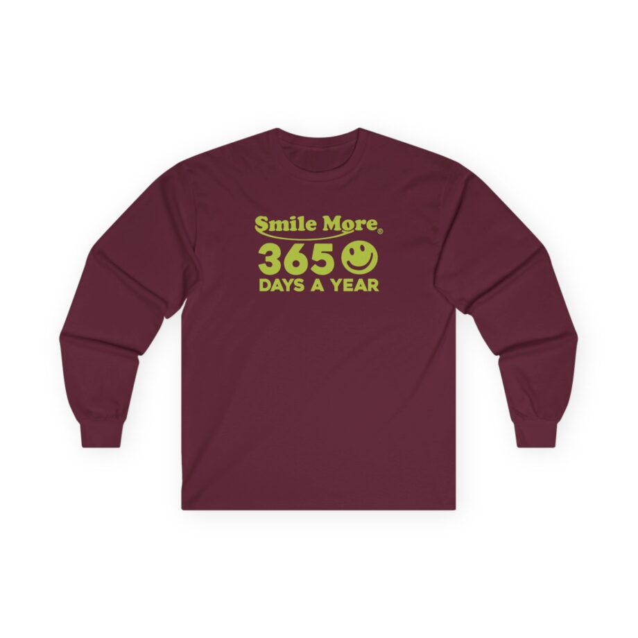 Roman Atwood Smile More 365 Unisex Ultra Cotton Long Sleeve Tee
