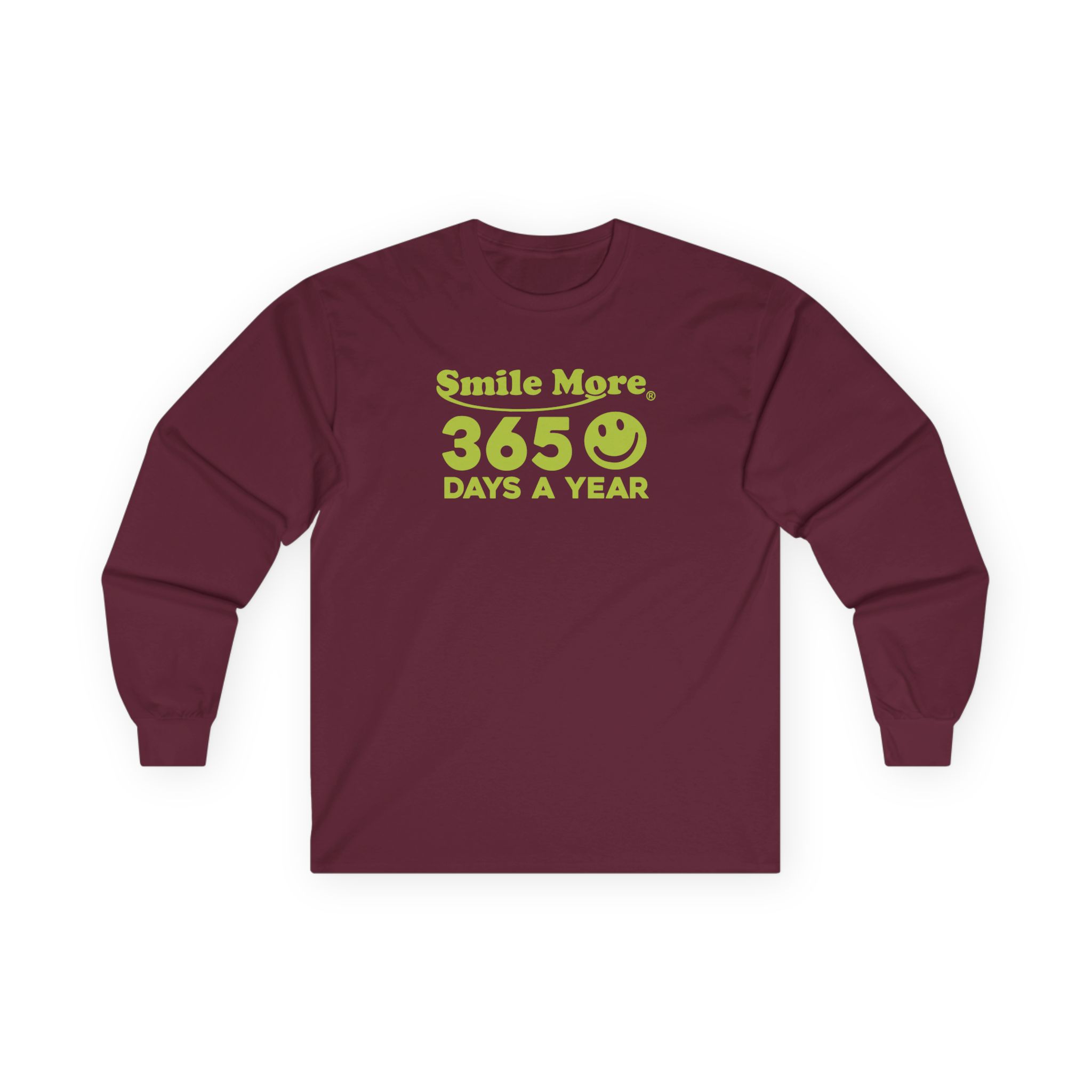 Roman Atwood Smile More 365 Unisex Ultra Cotton Long Sleeve Tee