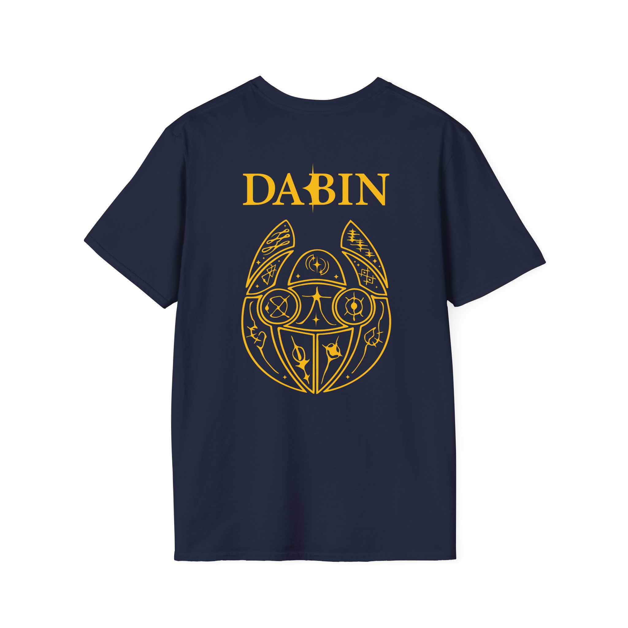 Dabin Between Broken Glyph Mask  Unisex Softstyle T-Shirt