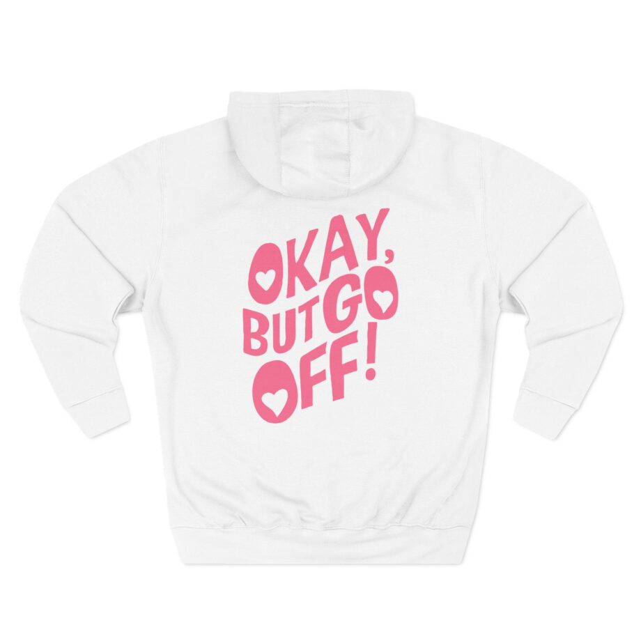 Shawty Bae Three-Panel Fleece Hoodie