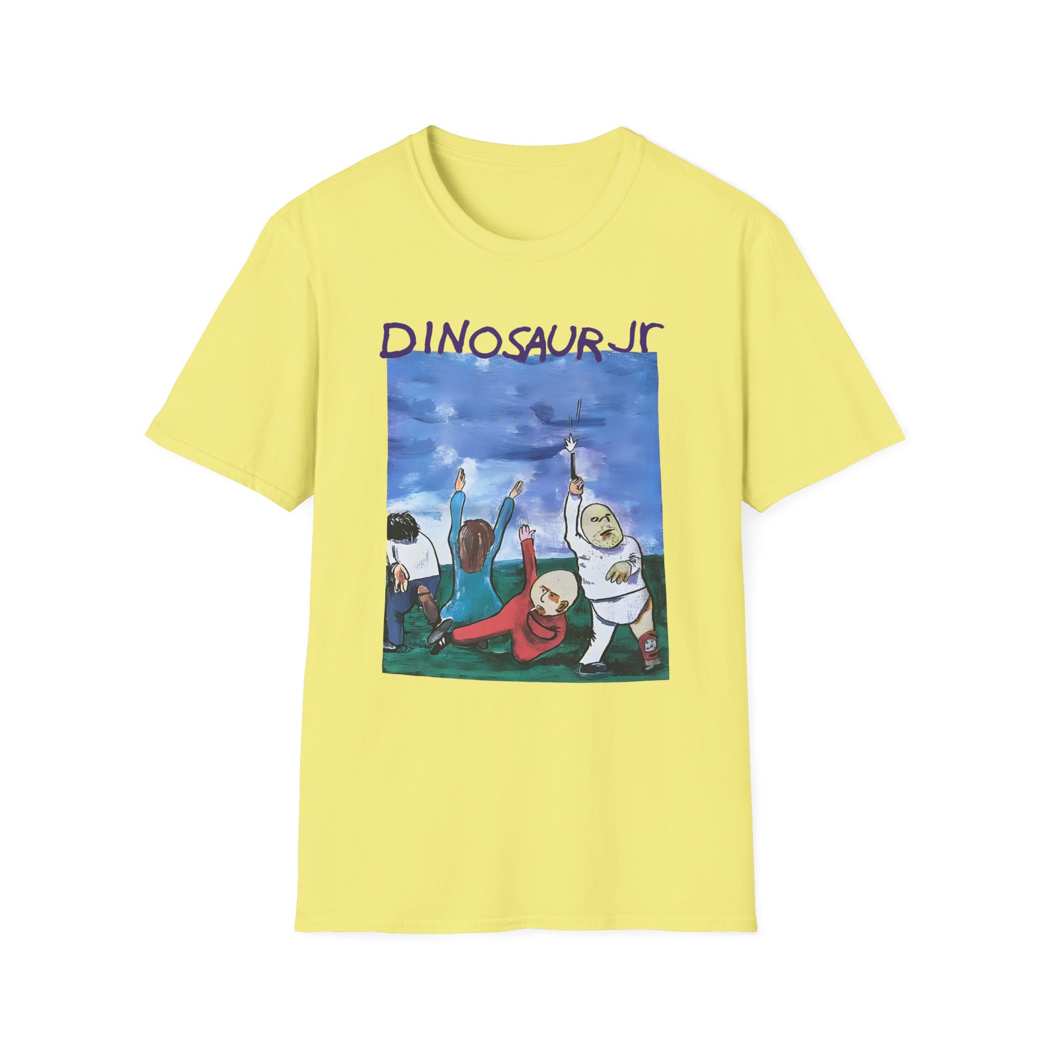 Dinosaur Jr Without a Sound Back Cover Unisex Softstyle T-Shirt