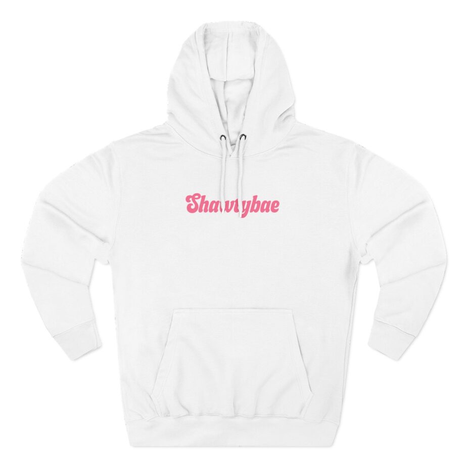 Shawty Bae Three-Panel Fleece Hoodie