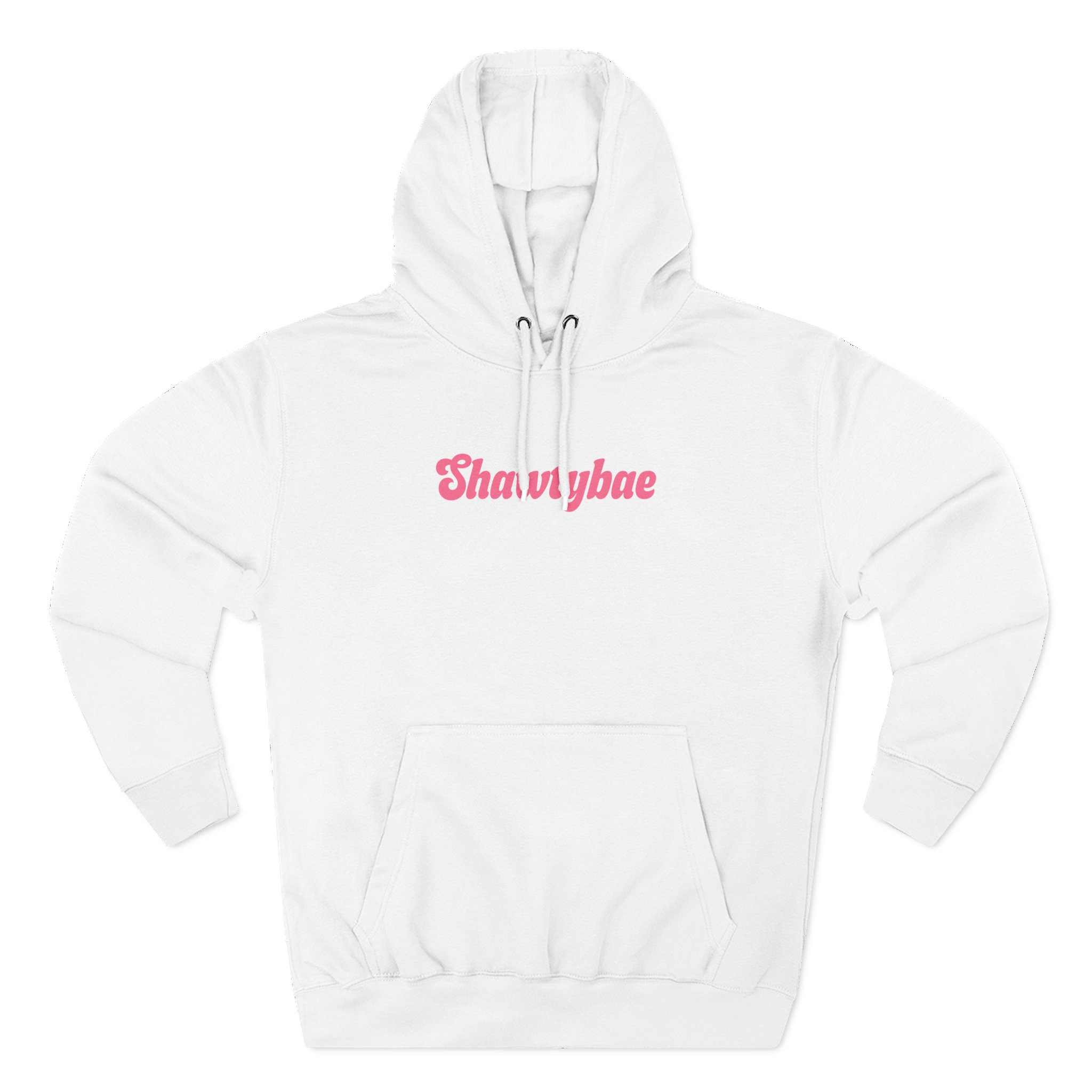 Shawty Bae Three-Panel Fleece Hoodie