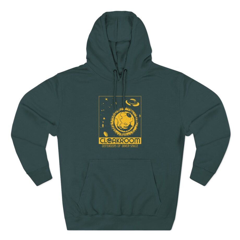 Cloakroom Muff Three-Panel Fleece Hoodie