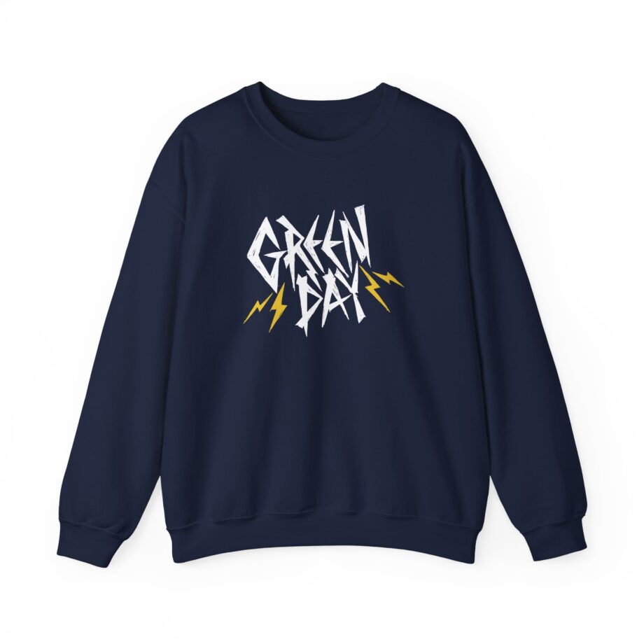 Green Day Bolt Logo Unisex Heavy Blend™ Crewneck Sweatshirt