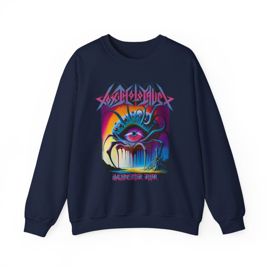 Toxic Holocaust Suicide Eye Unisex Heavy Blend™ Crewneck Sweatshirt