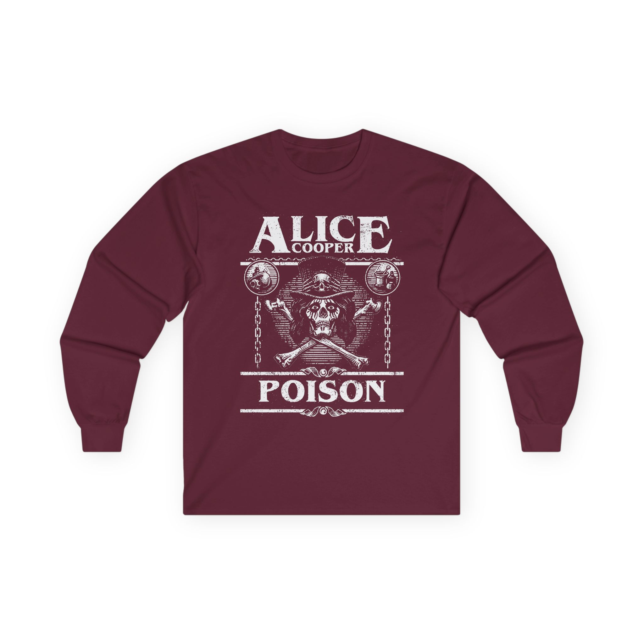 Alice Cooper Poison Unisex Ultra Cotton Long Sleeve Tee