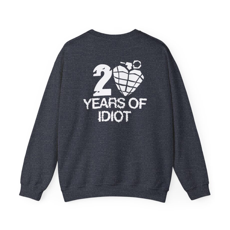 Green Day 20 Years of Idiot Unisex Heavy Blend™ Crewneck Sweatshirt