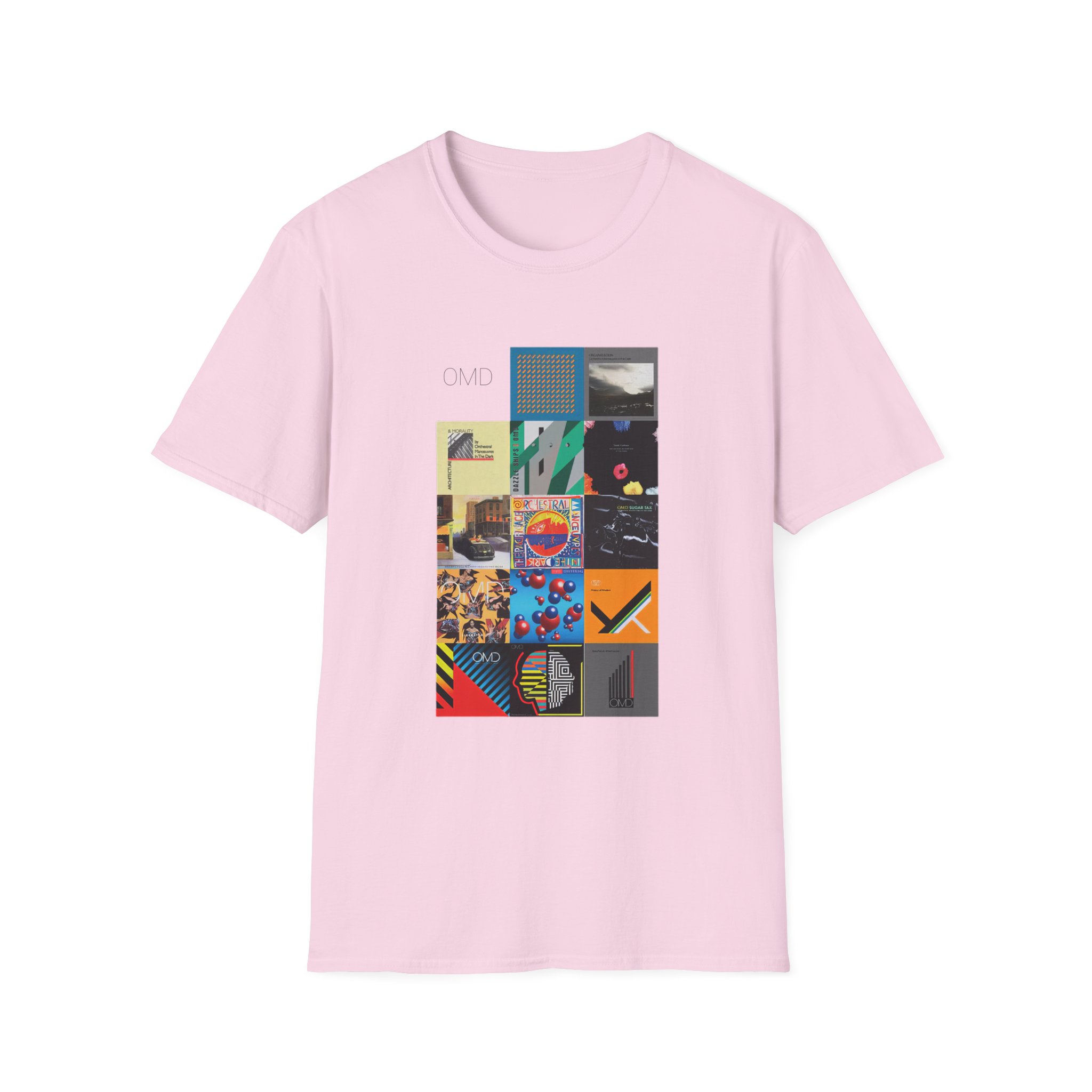 Omd Discography Unisex Softstyle T-Shirt