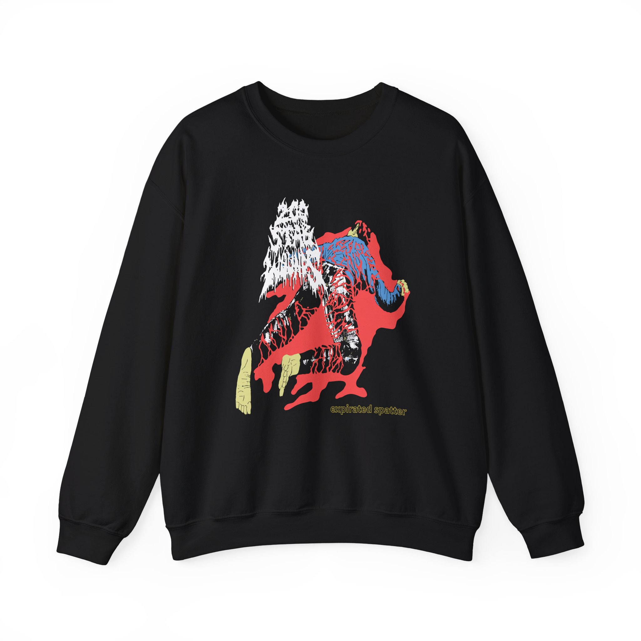 200 Stab Wounds Expirated Spatter Unisex Heavy Blendâ„¢ Crewneck Sweatshirt