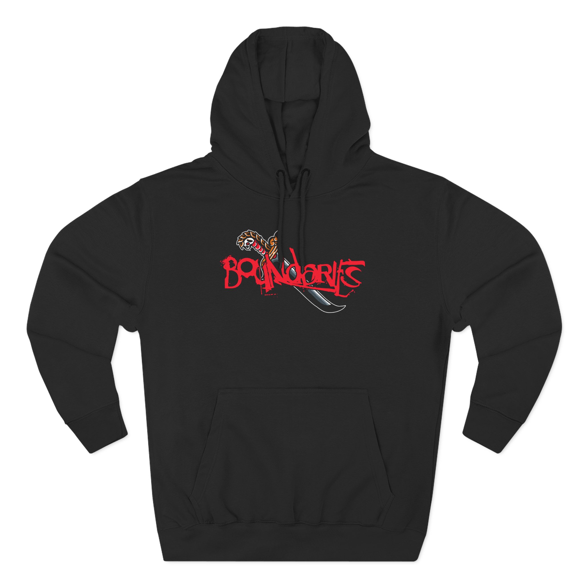 Boundaries Panther Three-Panel Fleece Hoodie