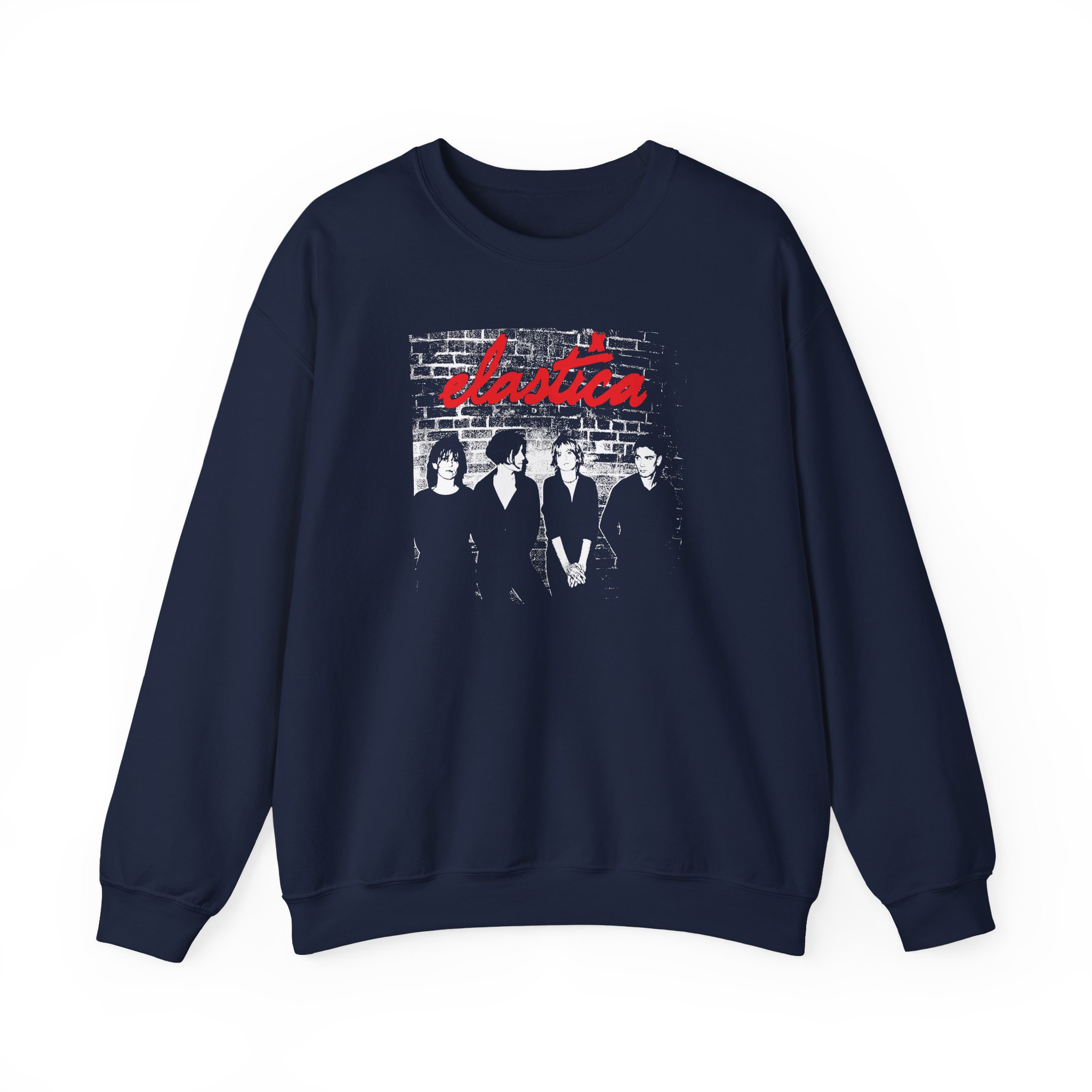 Elastica Cd Album 1995 Unisex Heavy Blendâ„¢ Crewneck Sweatshirt