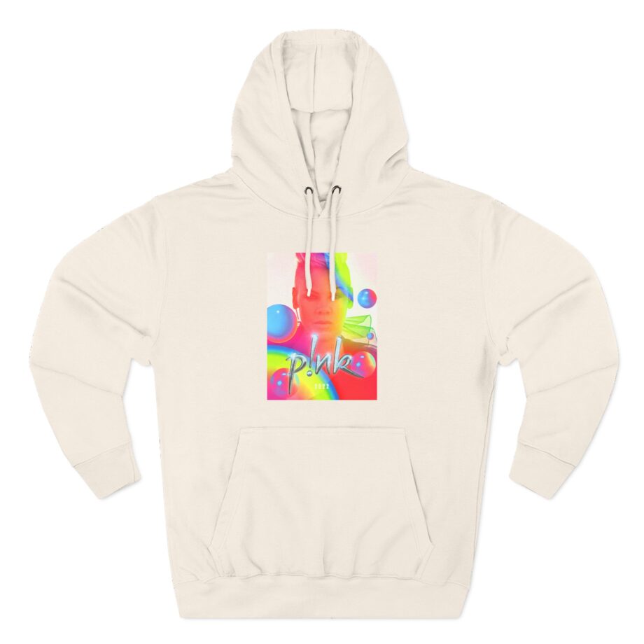 P!nk Summer 2022 Rainbow Three-Panel Fleece Hoodie