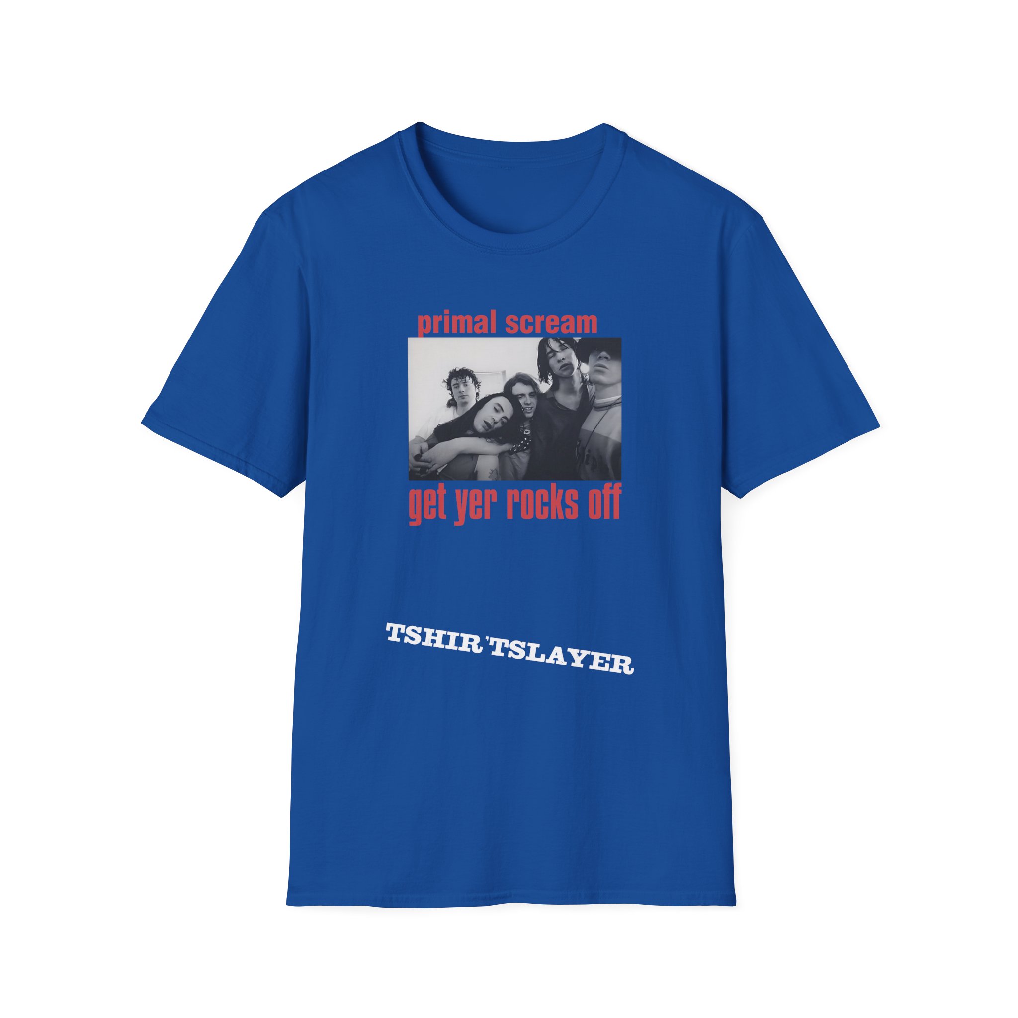 Primal Scream Unisex Softstyle T-Shirt