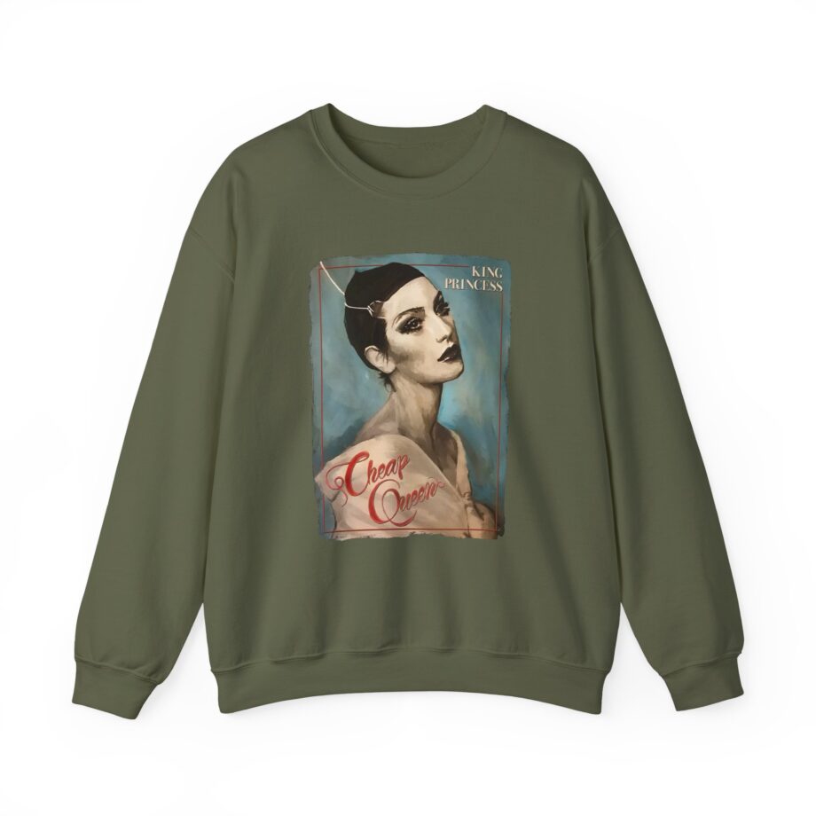 King Princess Cheap Queen Unisex Heavy Blend™ Crewneck Sweatshirt