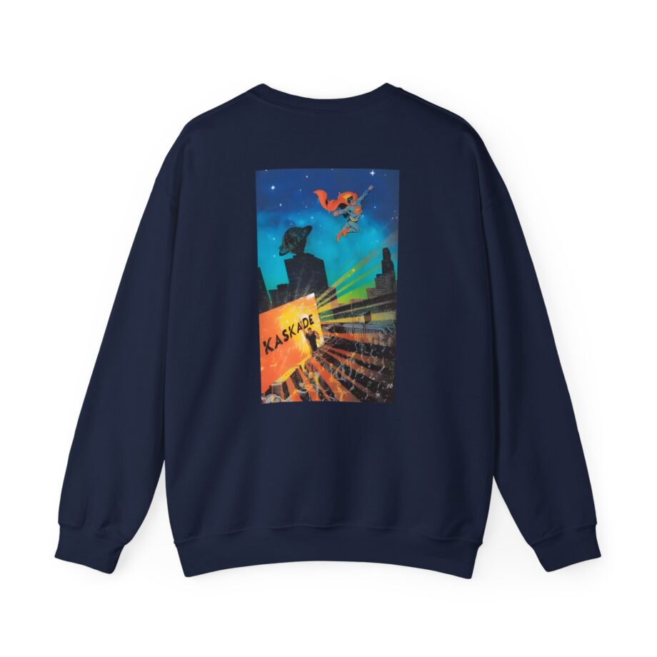 Kaskade X Superman Comic Unisex Heavy Blend™ Crewneck Sweatshirt