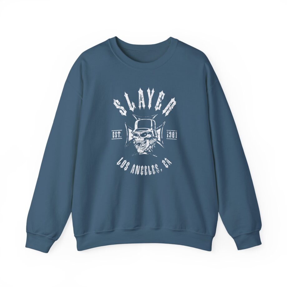 Slayer Established 1981 Skull Unisex Heavy Blend™ Crewneck Sweatshirt
