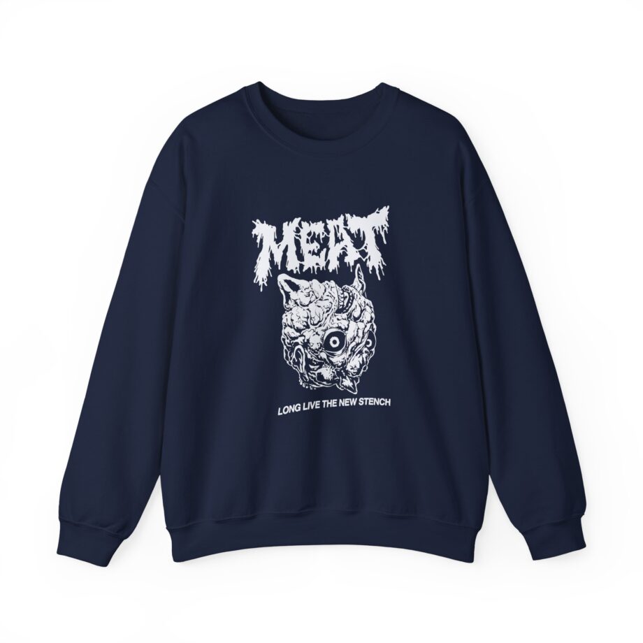 Meatcanyon  Long Live the New Stench Unisex Heavy Blend™ Crewneck Sweatshirt