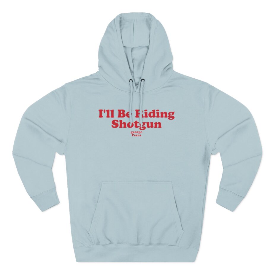 George Ezra I'll Be Riding Shotgun Three-Panel Fleece Hoodie