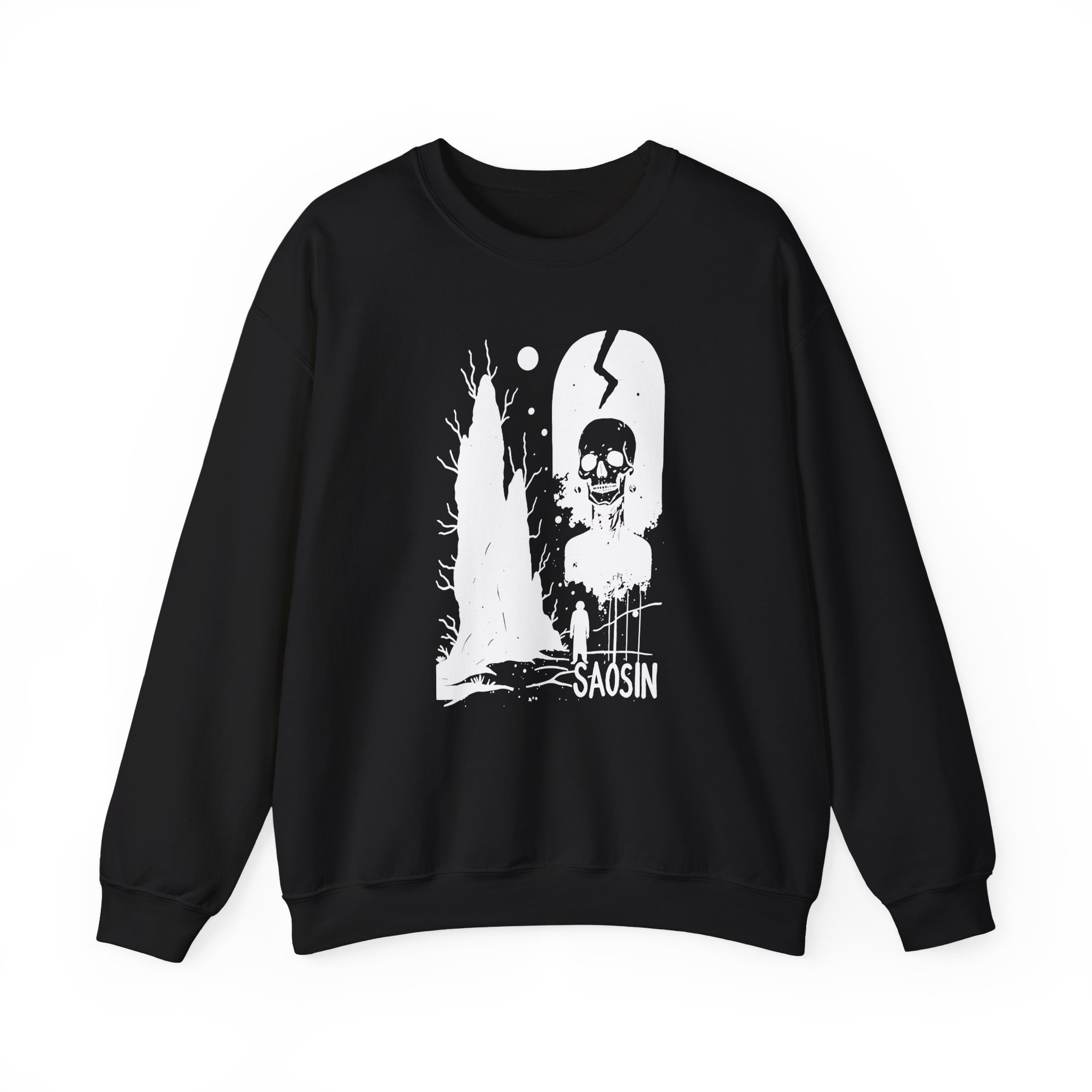 Saosin X Emo Nite Overwatch Unisex Heavy Blendâ„¢ Crewneck Sweatshirt