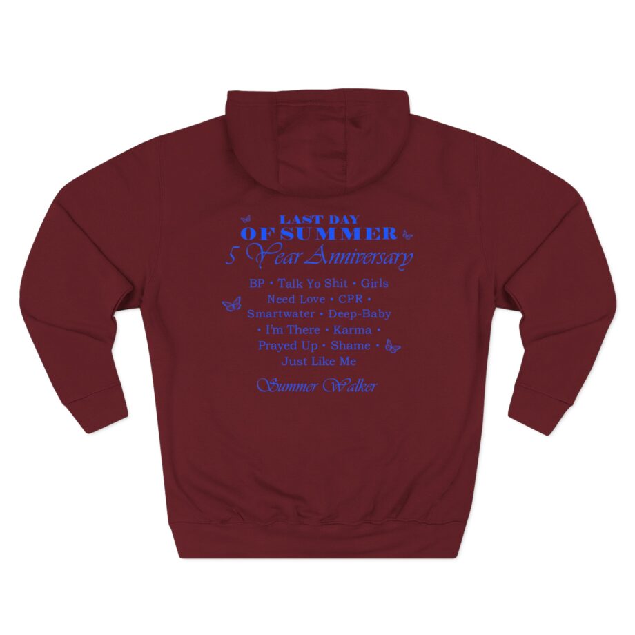 Summer Walker LDOS 5-Year Three-Panel Fleece Hoodie