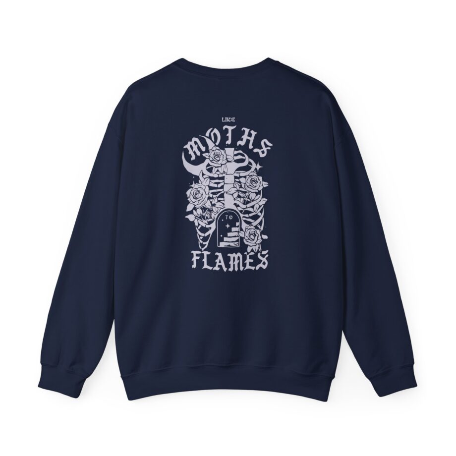 Like Moths to Flames Unisex Heavy Blend™ Crewneck Sweatshirt