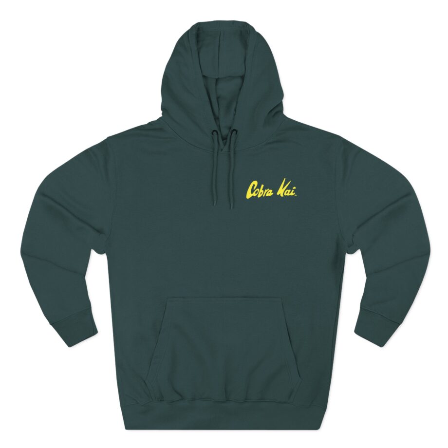 Cobra Kai Graffiti Cobra Three-Panel Fleece Hoodie