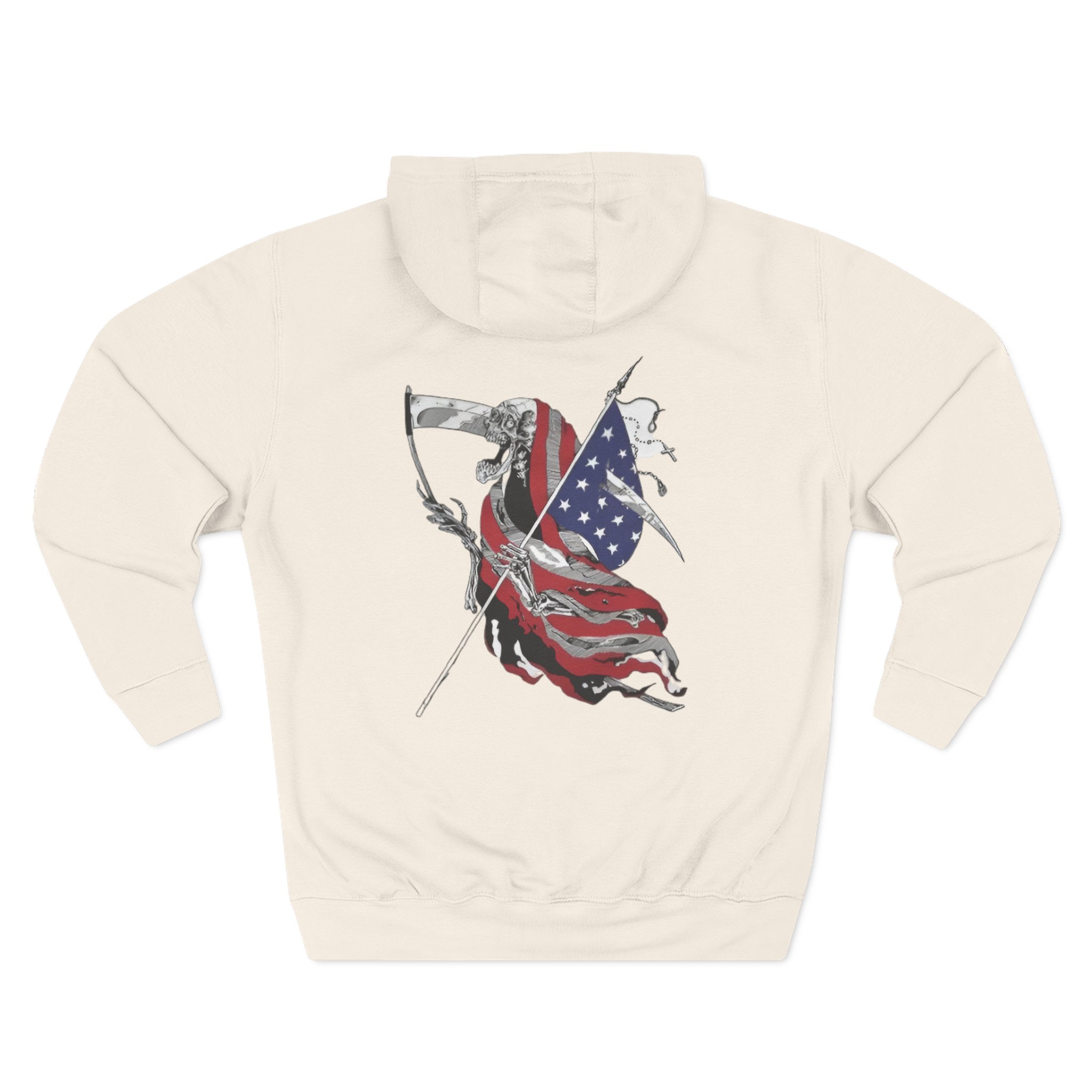 Power Trip American Reaper Three-Panel Fleece Hoodie