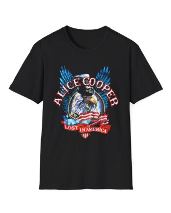Alice Cooper Lost in America Unisex Softstyle T-Shirt