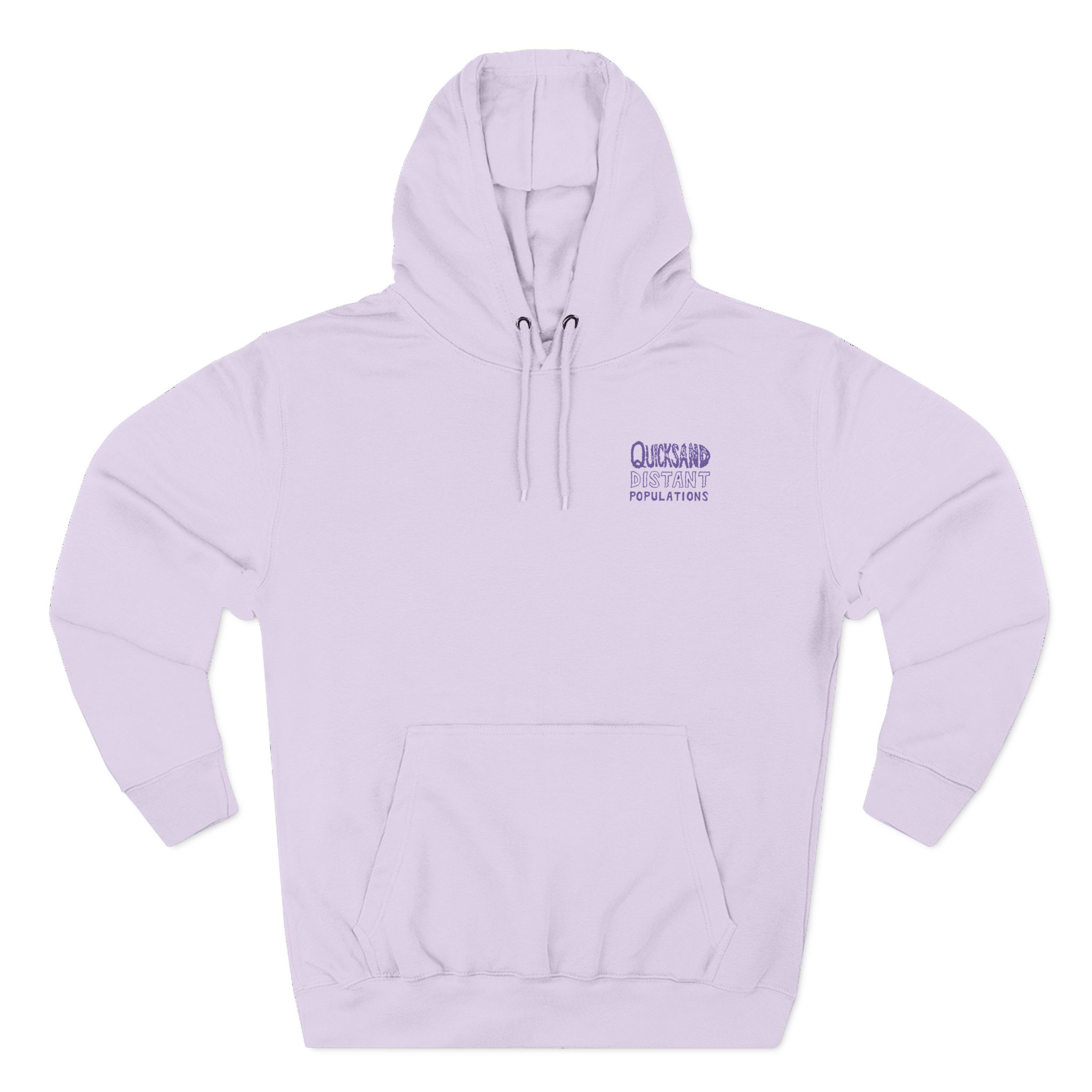 Quicksand Distant Populations Three-Panel Fleece Hoodie