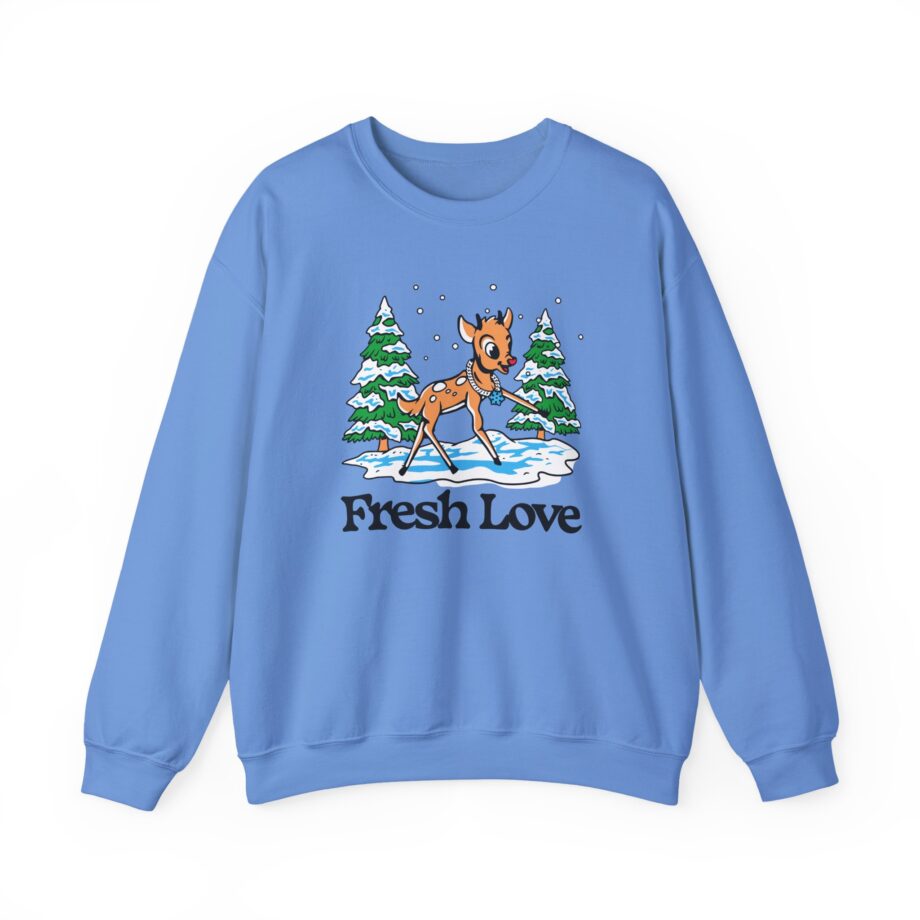 Fresh Love Snow Dough Unisex Heavy Blend™ Crewneck Sweatshirt