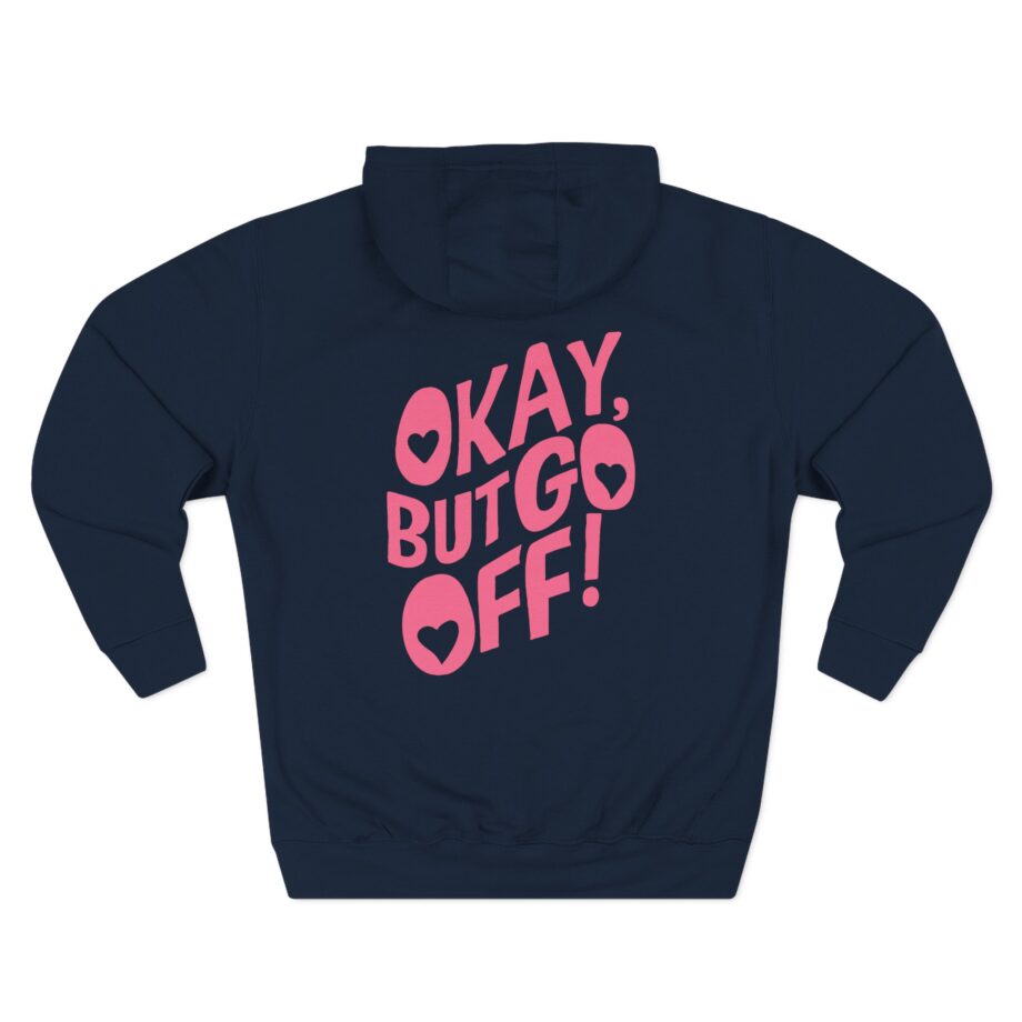 Shawty Bae Three-Panel Fleece Hoodie