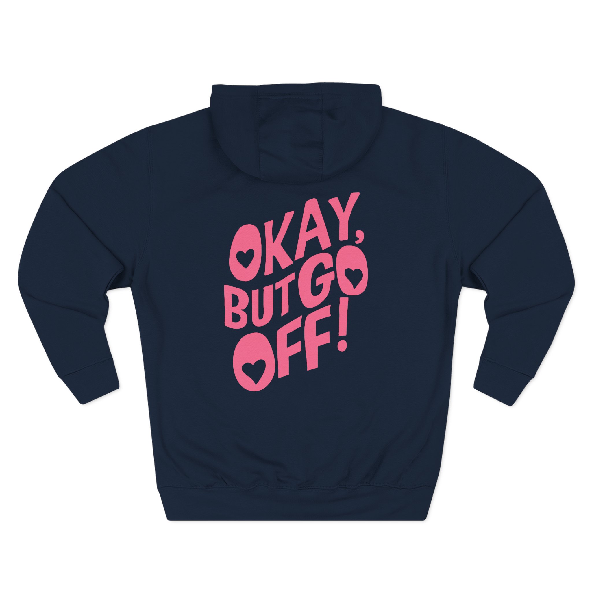 Shawty Bae Three-Panel Fleece Hoodie