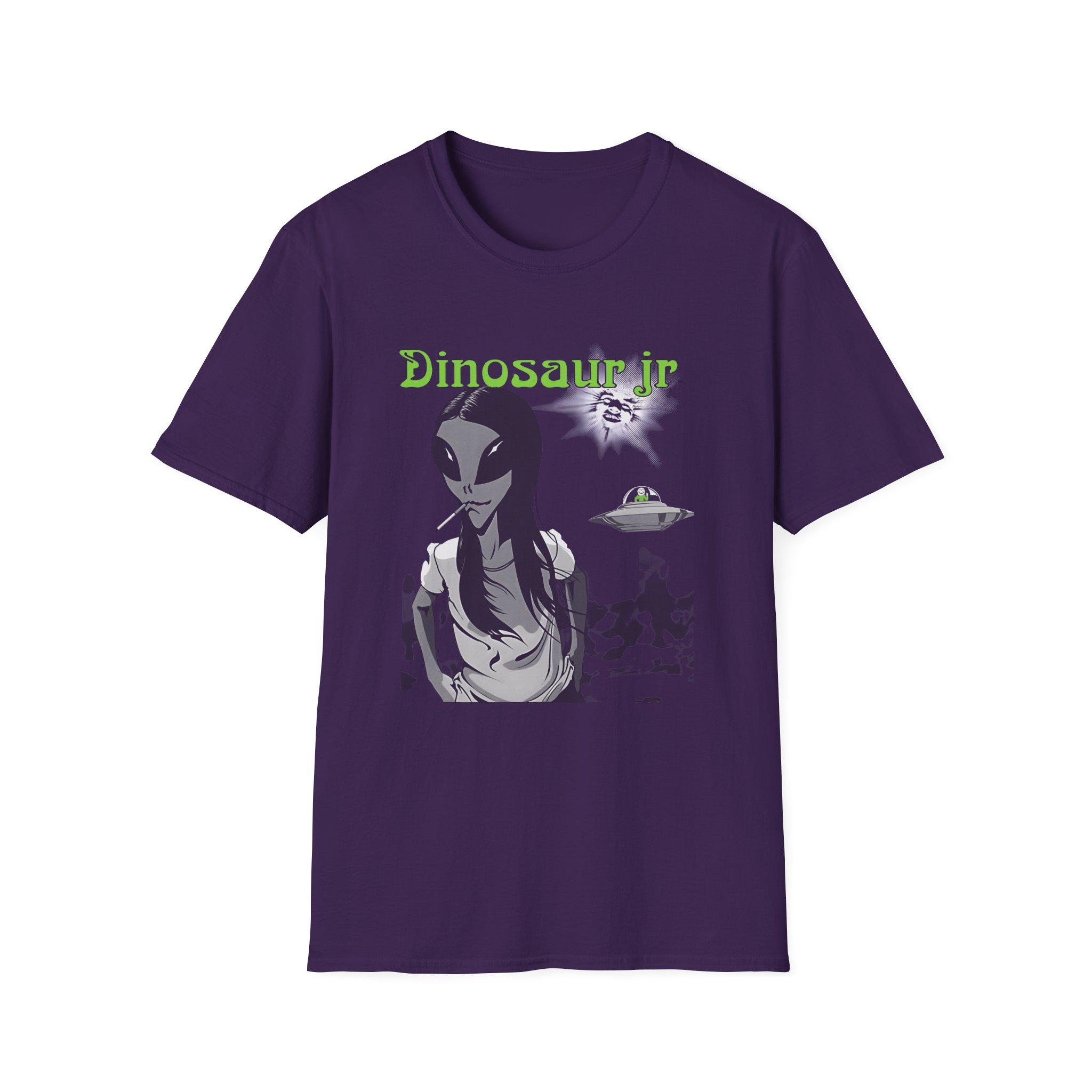 Dinosaur Jr Alien Unisex Softstyle T-Shirt