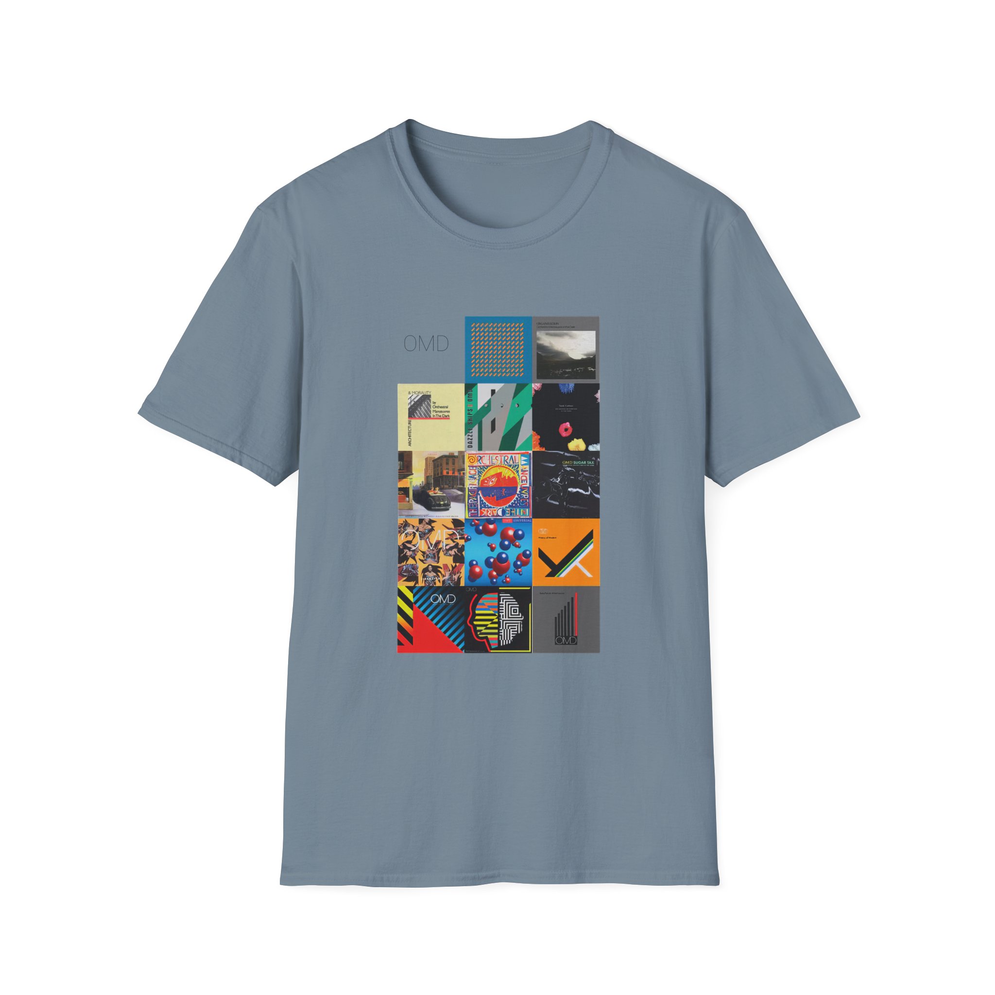 Omd Discography Unisex Softstyle T-Shirt