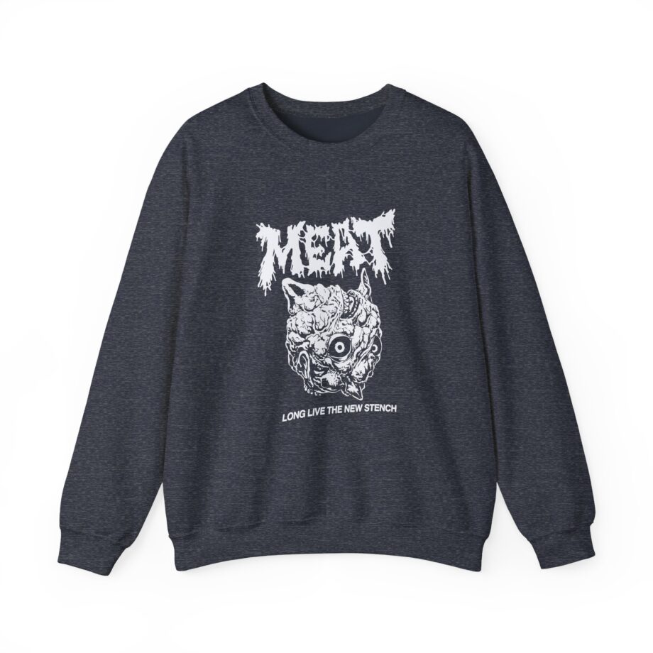 Meatcanyon  Long Live the New Stench Unisex Heavy Blend™ Crewneck Sweatshirt