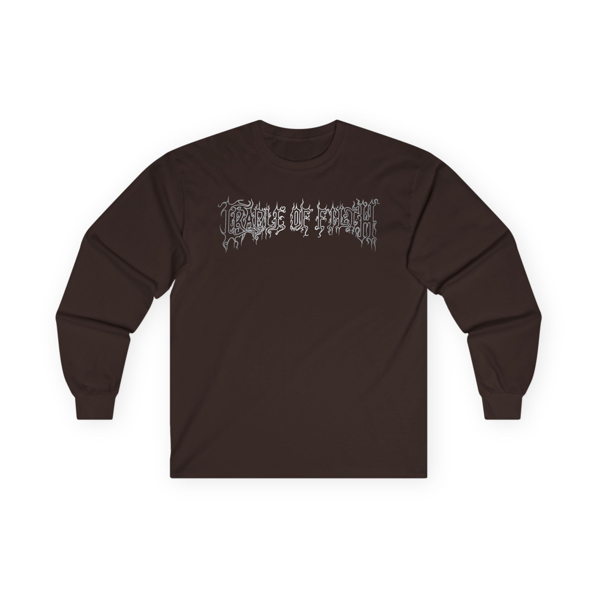 Cradle of Filth Silver Logo Unisex Ultra Cotton Long Sleeve Tee