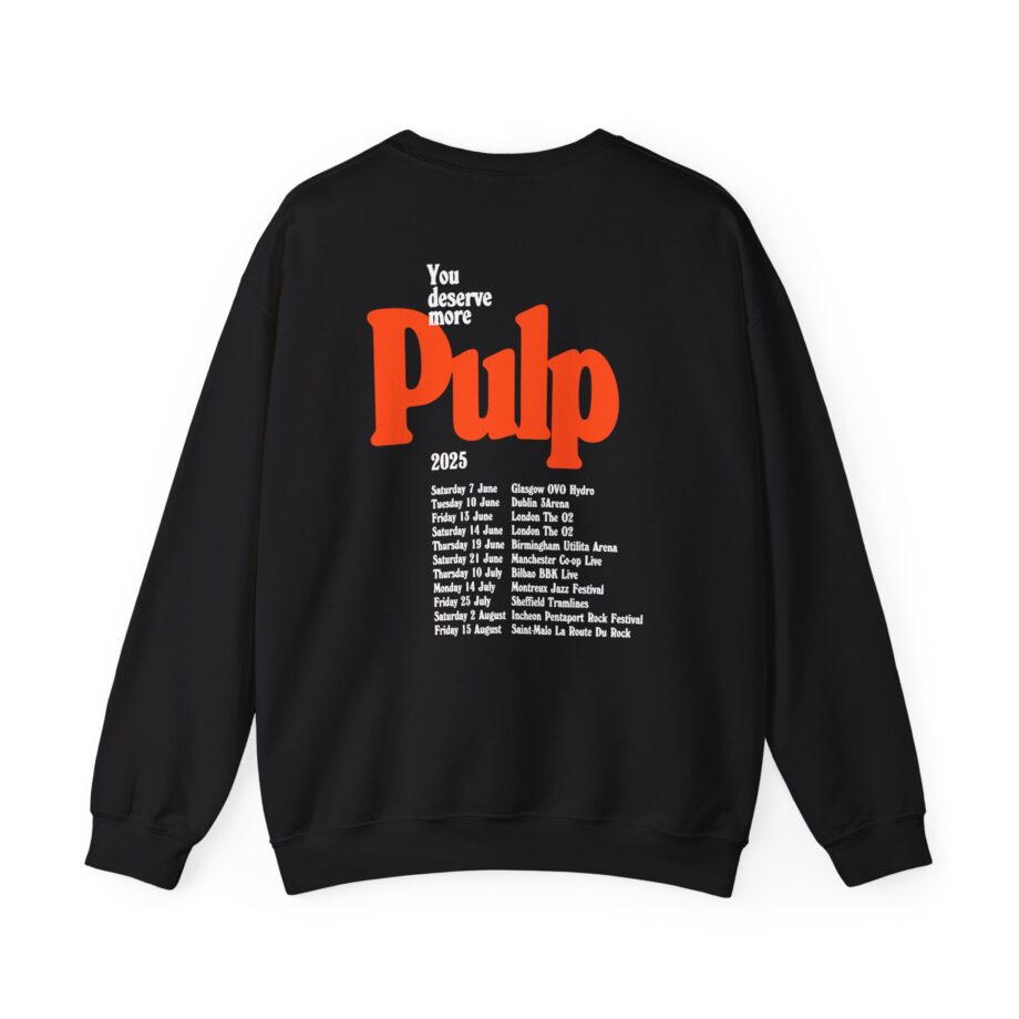 Pulp More 2025 Tour Unisex Heavy Blend™ Crewneck Sweatshirt