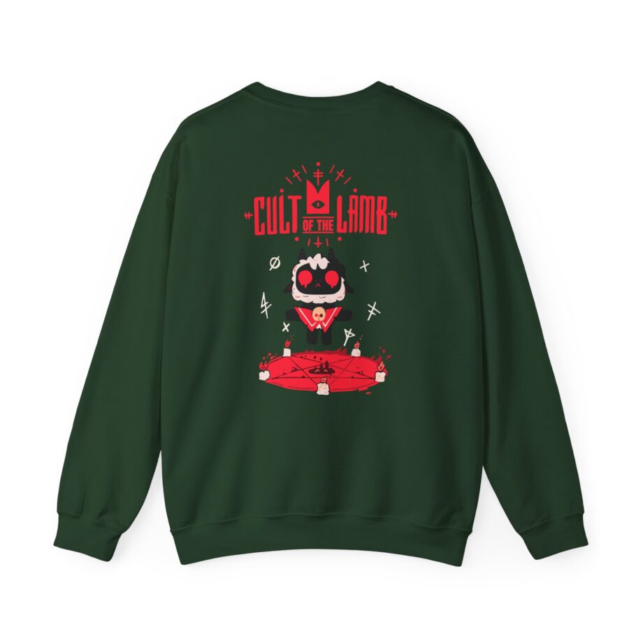 Cult of the Lamb Praise Lamb Unisex Heavy Blend™ Crewneck Sweatshirt